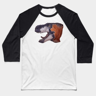 Tyrannosaurus rex (scaly) Baseball T-Shirt